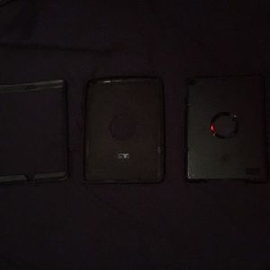 Black OtterBox case for the iPad model A1822